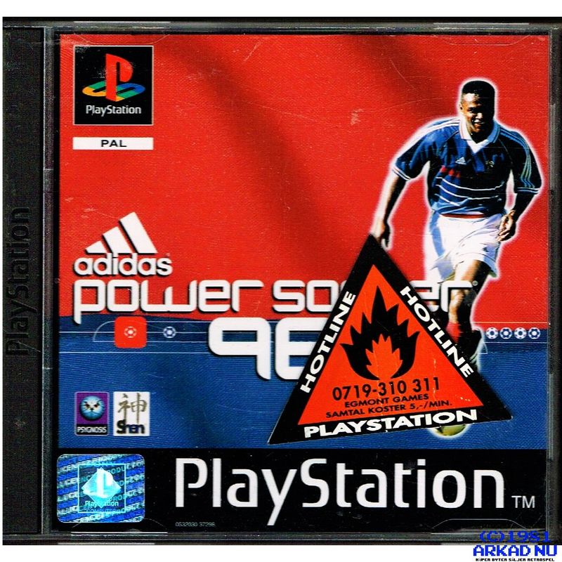 ADIDAS POWER SOCCER 98 PS1