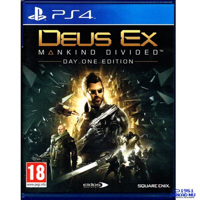 DEUS EX MANKIND DIVIDED DAY ONE EDITION PS4