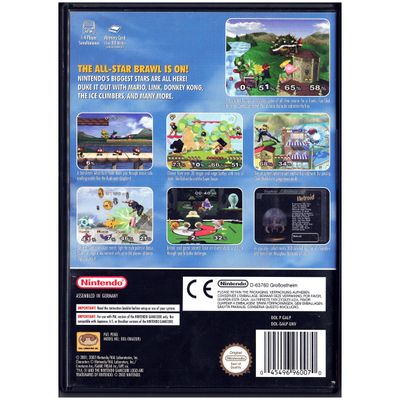 SUPER SMASH BROS MELEE GAMECUBE