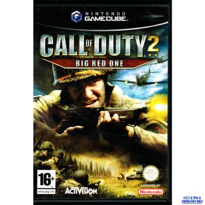 CALL OF DUTY 2 BIG RED ONE GAMECUBE