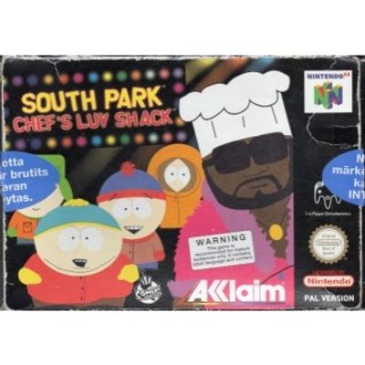 SOUTHPARK CHEFS LUV SHACK N64