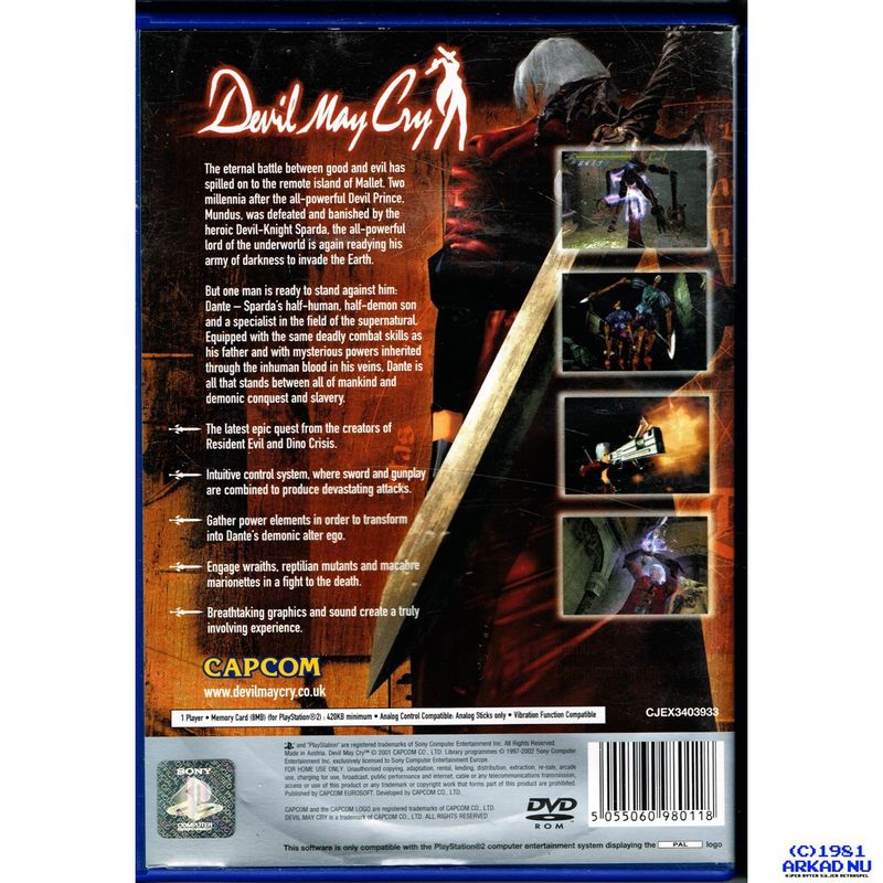 DEVIL MAY CRY PS2