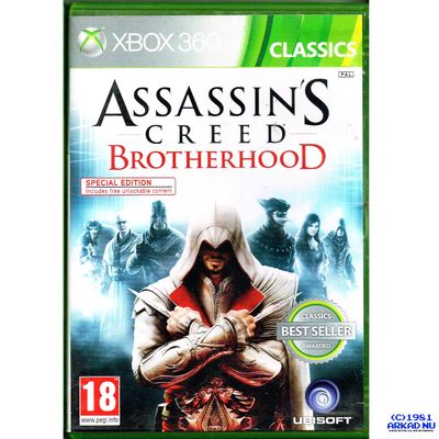 ASSASSINS CREED BROTHERHOOD SPECIAL EDITION XBOX 360