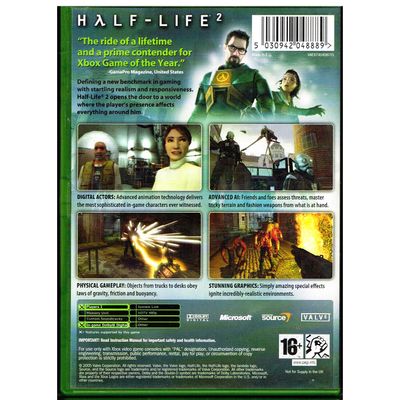 HALF LIFE 2 XBOX