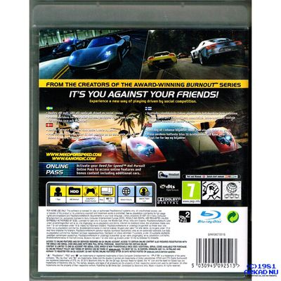 NEED FOR SPEED HOT PURSUIT PS3