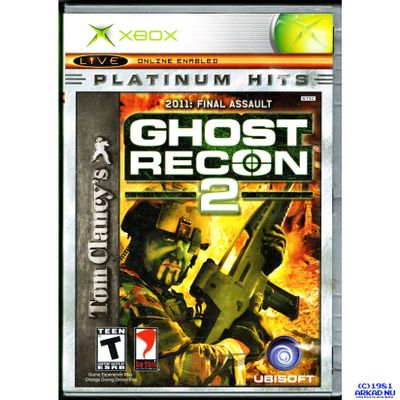 TOM CLANCYS GHOST RECON 2 XBOX NTSC USA