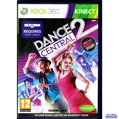 DANCE CENTRAL 2 XBOX 360