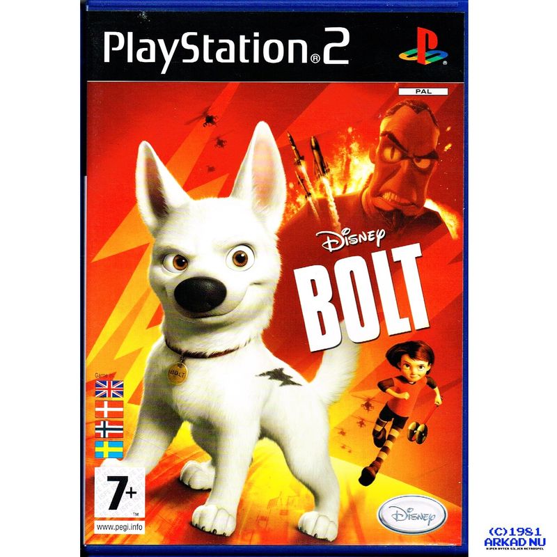 DISNEY BOLT PS2