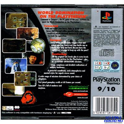 COMMAND & CONQUER PS1