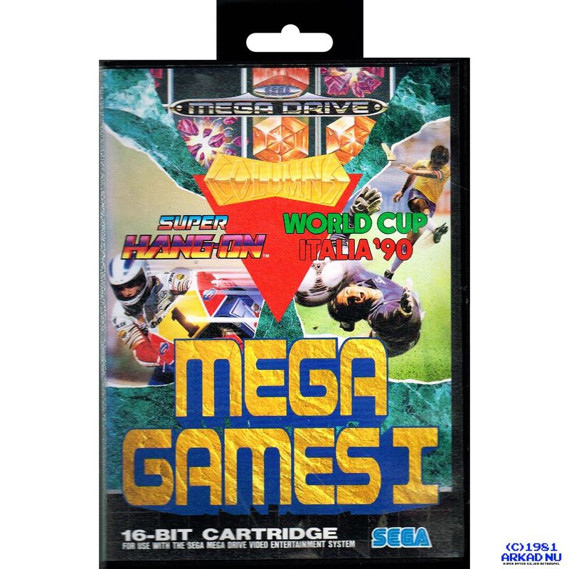 MEGA GAMES I MEGADRIVE