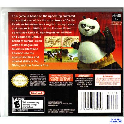 KUNG FU PANDA DS