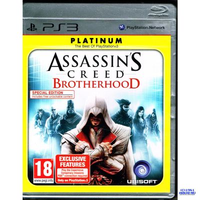 ASSASSINS CREED BROTHERHOOD SPECIAL EDITION PS3