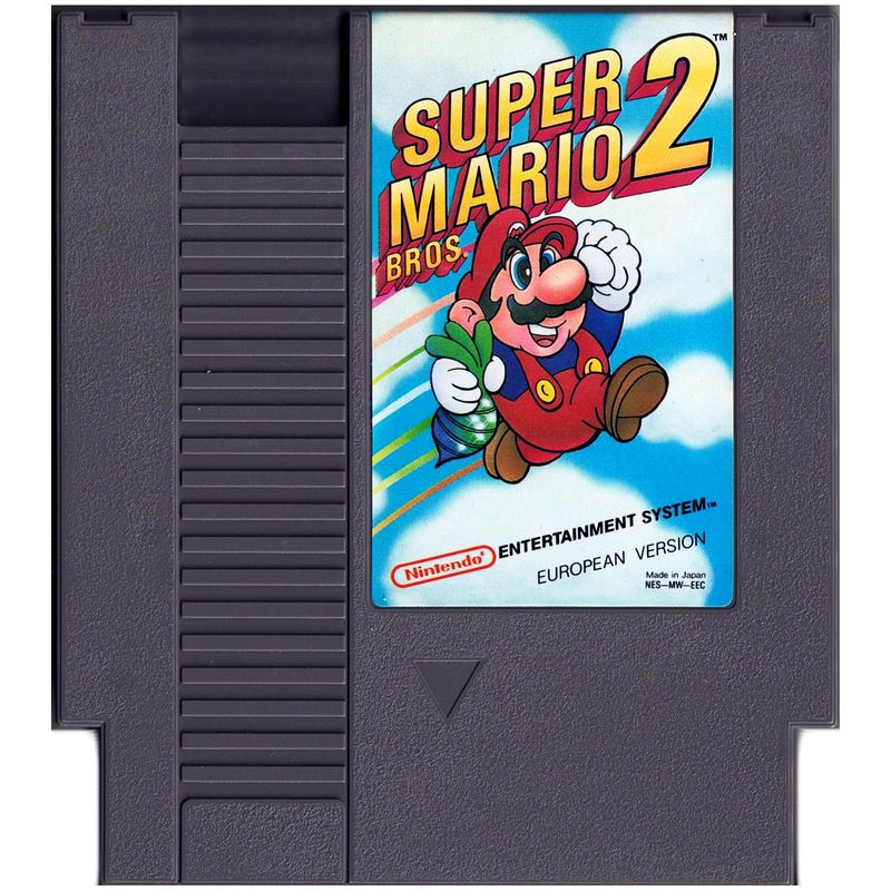 SUPER MARIO BROS 2 NES SCN MYCKET FIN