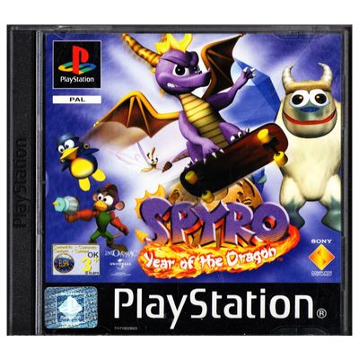 SPYRO YEAR OF THE DRAGON PS1