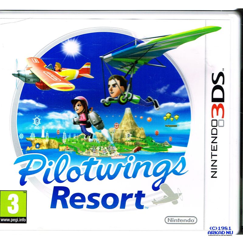 PILOTWINGS RESORT 3DS