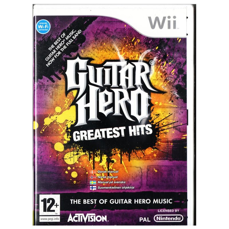 GUITAR HERO GREATEST WII