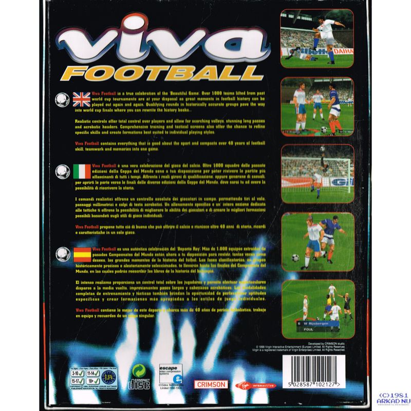 VIVA FOOTBALL PC BIGBOX