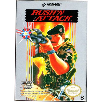 RUSH N ATTACK NES SCN