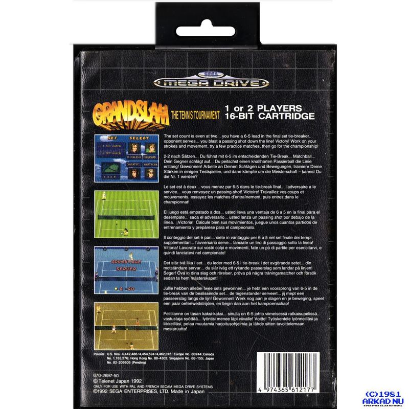 GRANDSLAM MEGADRIVE