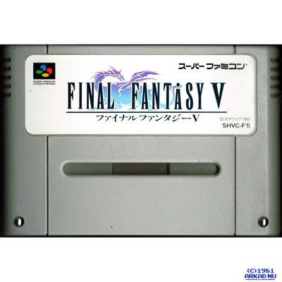 FINAL FANTASY V SFC SUPER FAMICOM