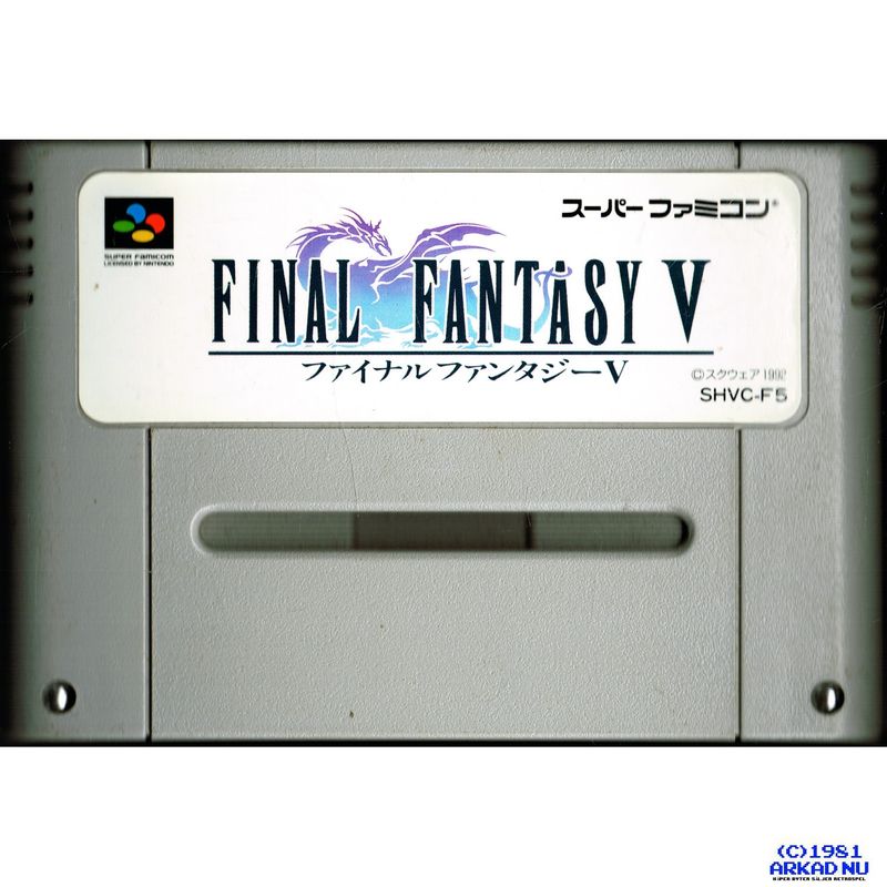 FINAL FANTASY V SFC SUPER FAMICOM