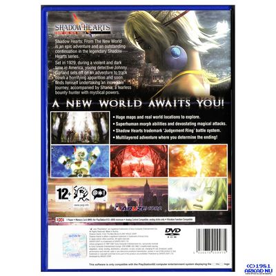 SHADOW HEARTS FROM THE NEW WORLD PS2