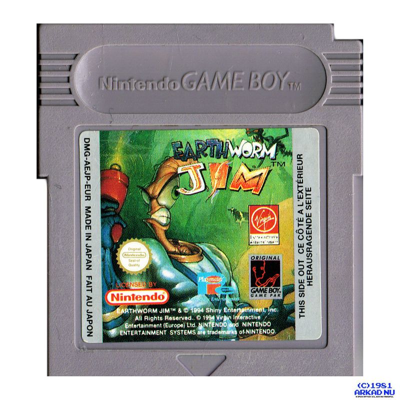 EARTHWORM JIM GAMEBOY