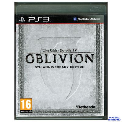 THE ELDER SCROLLS IV OBLIVION 5TH ANNIVERSARY EDITION PS3