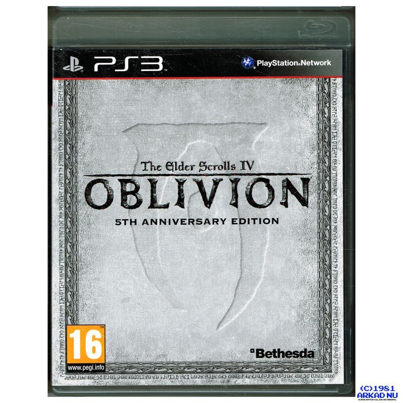 THE ELDER SCROLLS IV OBLIVION 5TH ANNIVERSARY EDITION PS3