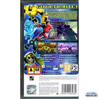 BEN 10 ULTIMATE ALIEN COSMIC DESTRUCTION PSP