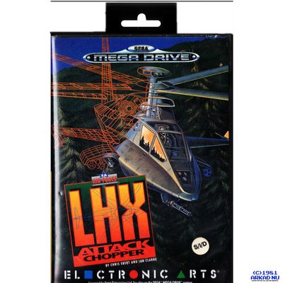 LHX ATTACK CHOPPER MEGADRIVE