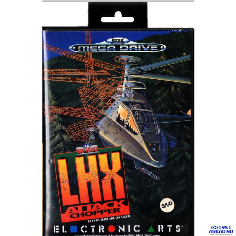 LHX ATTACK CHOPPER MEGADRIVE