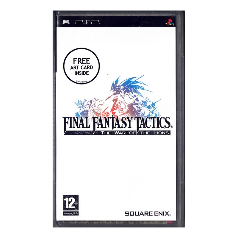 FINAL FANTASY TACTICS THE WAR OF THE LIONS PSP