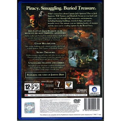 PIRATES OF THE CARIBBEAN THE LEGEND OF JACK SPARROW PS2