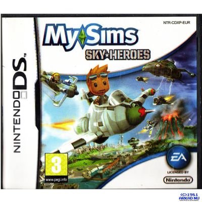 MY SIMS SKY HEROES DS BOOTLEG