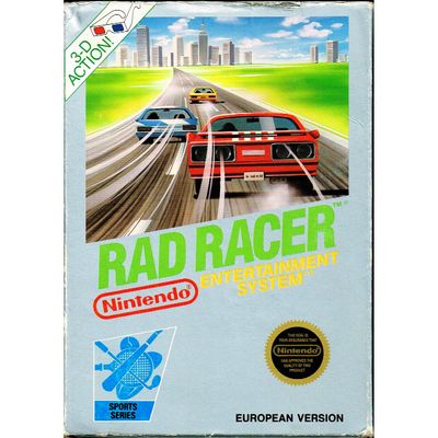 RAD RACER NES SCN