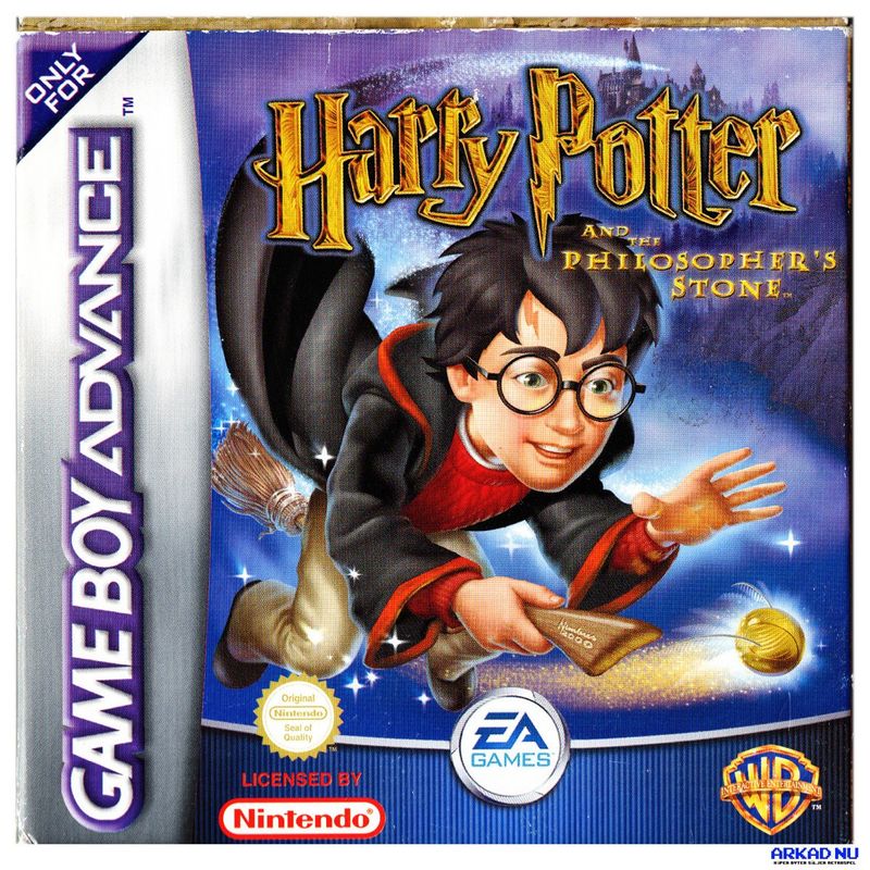 HARRY POTTER AND THE PHILOSOPHERS STONE GAMEBOY ADVANCE