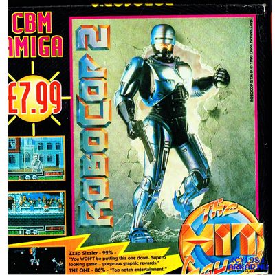 ROBOCOP 2 AMIGA - MED VINNARBREV FRÅN DATORMAGAZIN