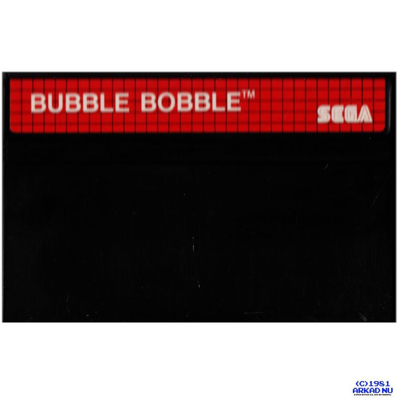 BUBBLE BOBBLE MASTER SYSTEM