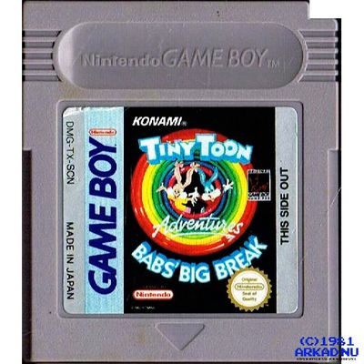 TINY TOON ADVENTURES BABS BIG BREAK GAMEBOY SCN