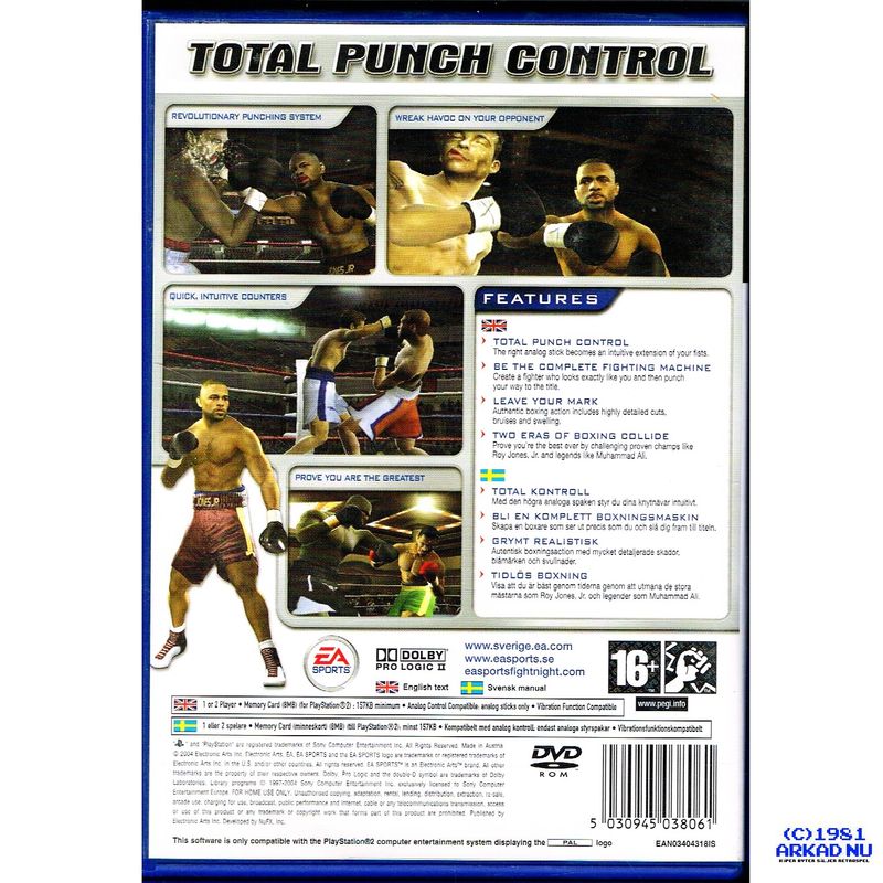 FIGHT NIGHT 2004 PS2