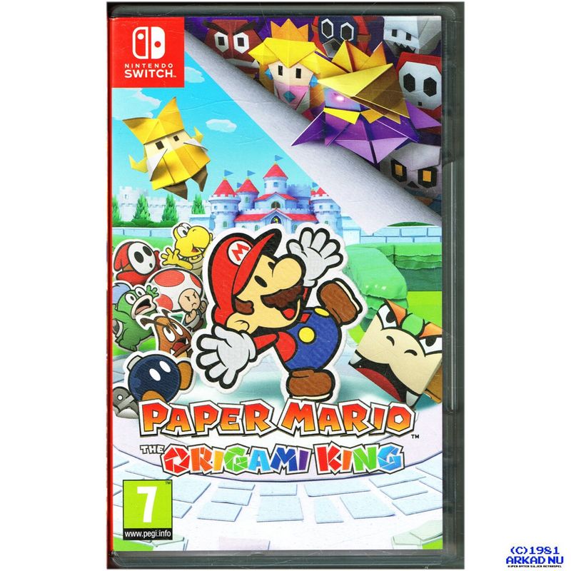 PAPER MARIO THE ORIGAMI KING SWITCH