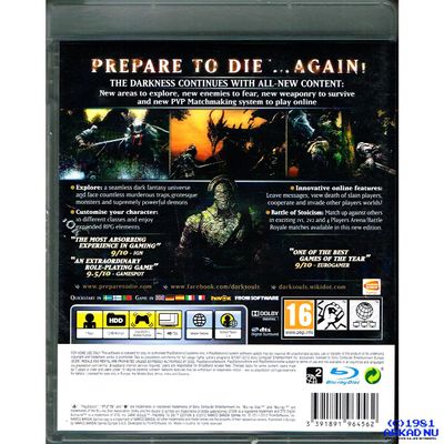 DARK SOULS PREPARE TO DIE EDITION PS3