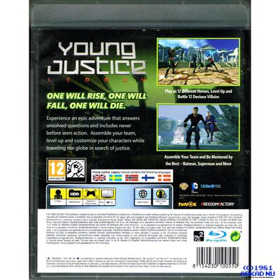 YOUNG JUSTICE LEGACY PS3