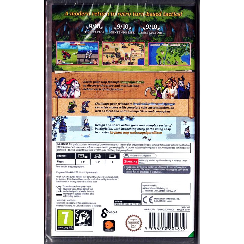 WARGROOVE DELUXE EDITION SWITCH