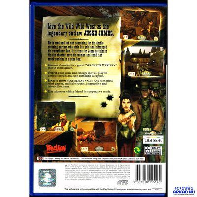 GUNFIGHTER II REVENGE OF JESSE JAMES PS2