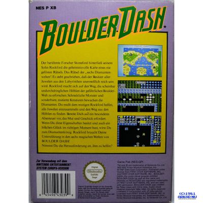 BOULDER DASH NES