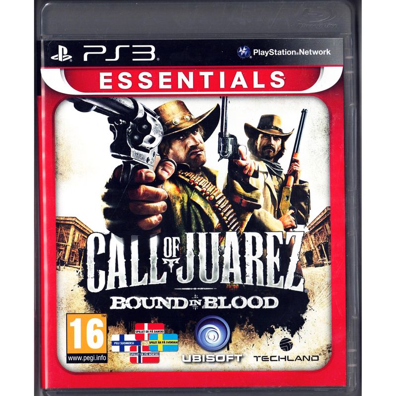 CALL OF JUAREZ BOUND IN BLOOD PS3 ESSENTIALS