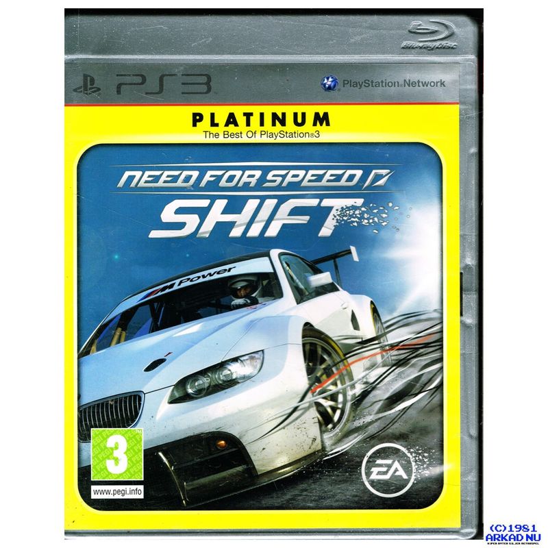 NEED FOR SPEED SHIFT PS3