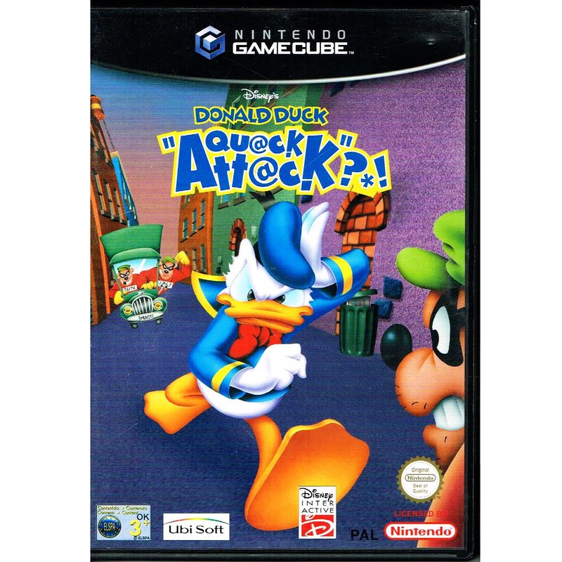 DONALD DUCK QUACK ATTACK GAMECUBE